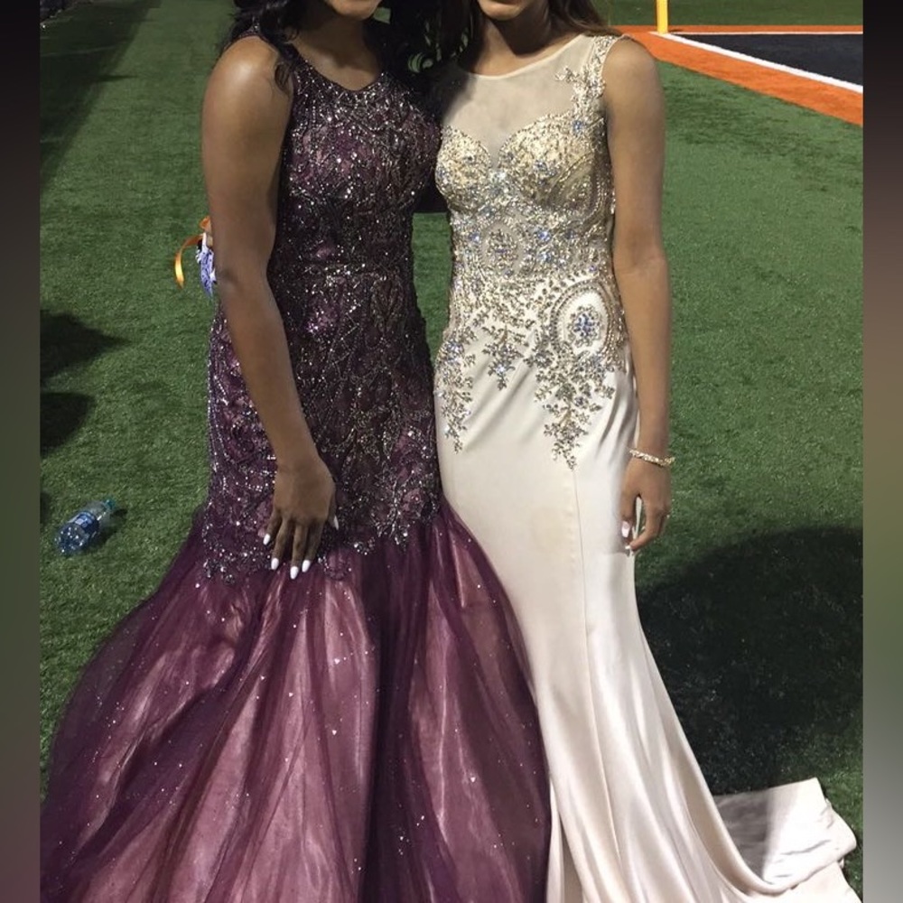 ivory/cream homecoming dress
